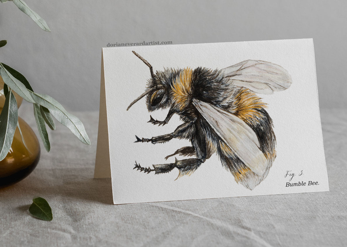 Bumble Bee - Greeting Card